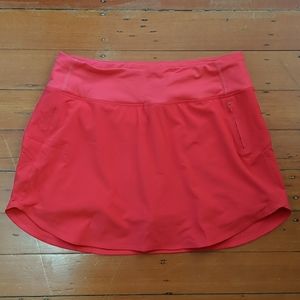 Outdoor voices red hudson skort